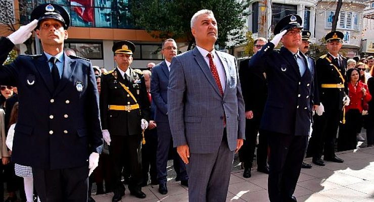 29 Ekim Cumhuriyet Bayramı Çelenk Töreni Gerçekleştirildi