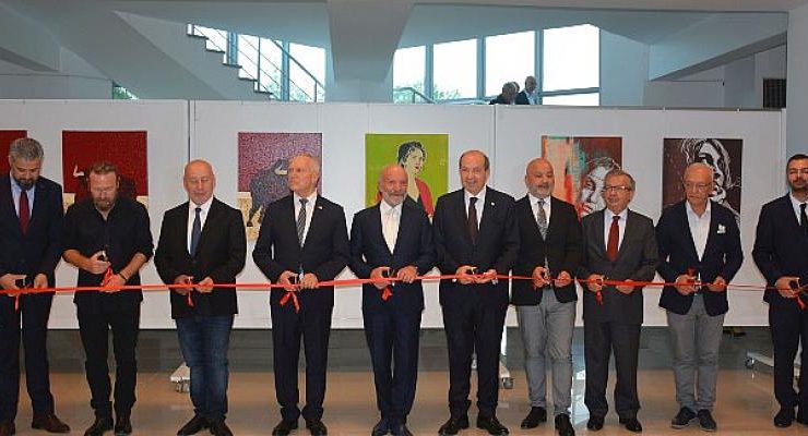 Kıbrıs Modern Sanat Müzesi’nin düzenlediği “Cumhuriyet Sergisi”, KKTC Cumhurbaşkanı Ersin Tatar ve Cumhuriyet Meclisi Başkanı Zorlu Töre’nin katılımı ile açıldı