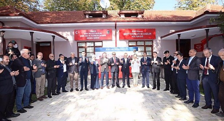 Şehit Yakınları ve Gazi Kültür Evi Hizmet Binası törenle açıldı