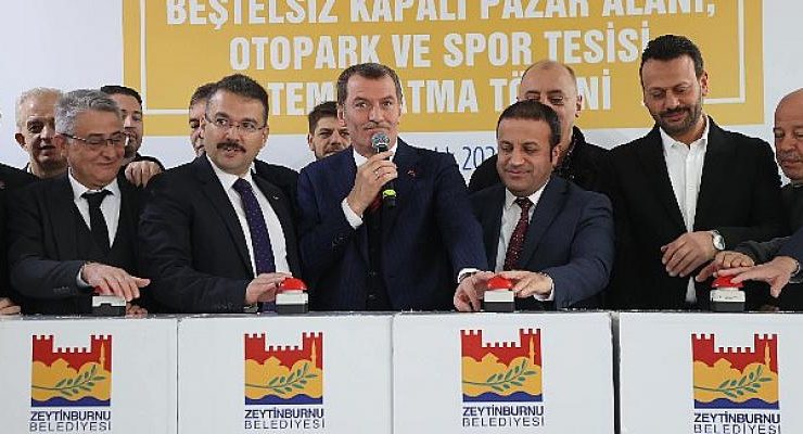 Zeytinburnu’na Yeni 20 Bin Metrekarelik Kapalı Pazar Alanı, Otopark ve Spor Tesisi